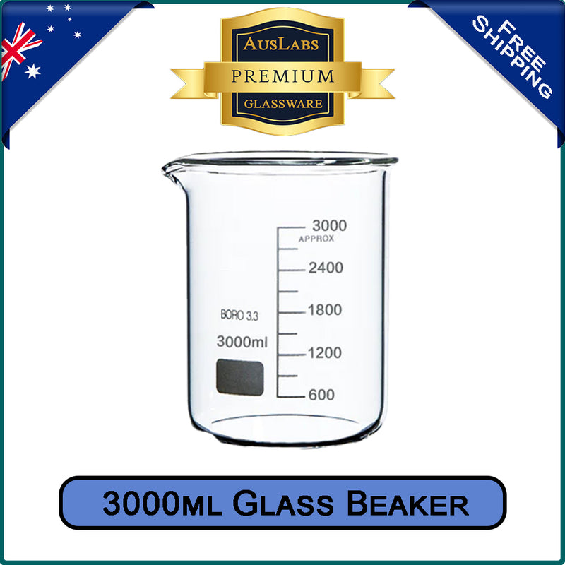 Beakers LOW FORM BOROSILICATE 5ml - 5000ml