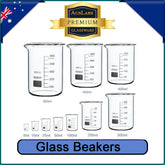 Beakers LOW FORM BOROSILICATE 5ml - 5000ml