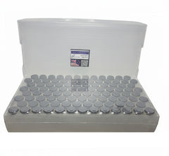 10ml Glass Vials with rubber stoppers fitted | STERILE | CLEAR | American Made