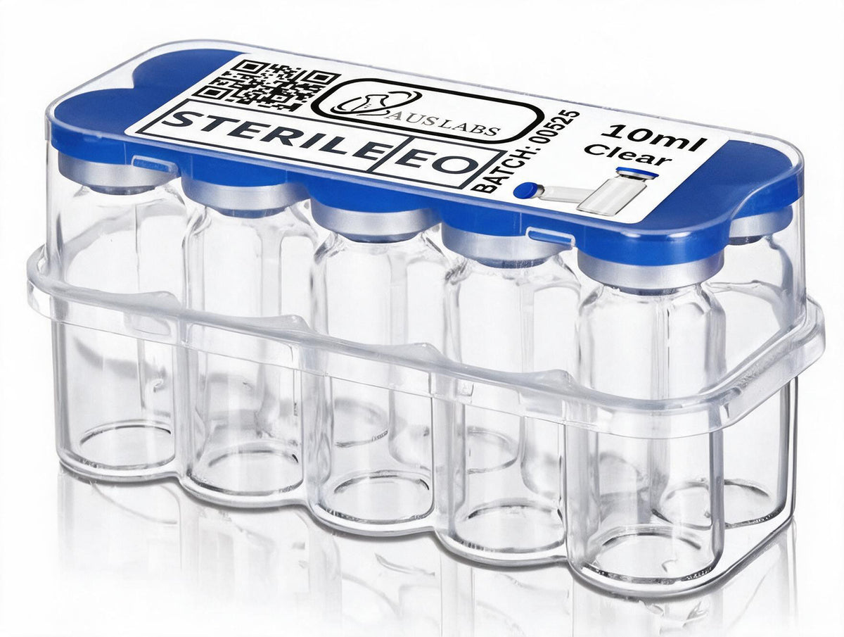 10ml Clear Glass Vials Headspace American Made