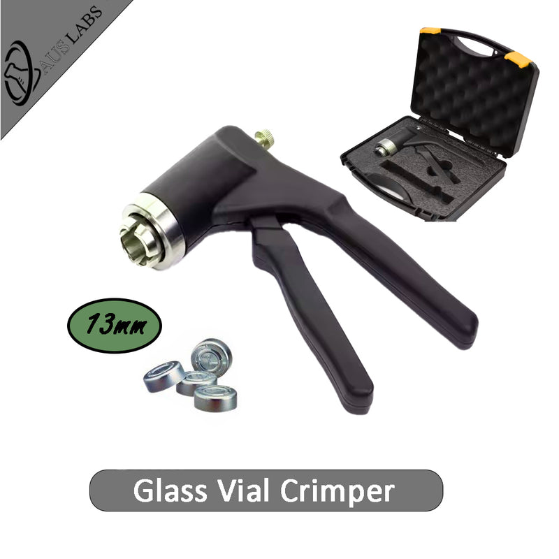 Headspace Vial Crimper 20mm and 13mm Capper/de-capper all in one