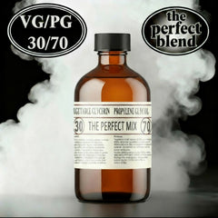 Pre-Mix VG/PG Combinations Glass Bottling