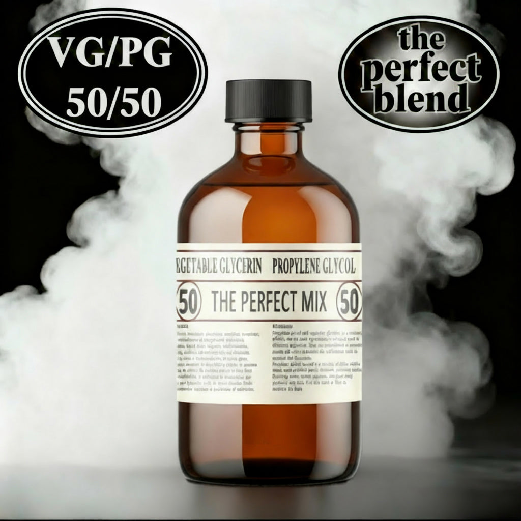 Pre-Mix VG/PG Combinations Glass Bottling