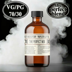 Pre-Mix VG/PG Combinations Glass Bottling