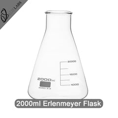 Erlenmeyer Conical Laboratory Flask 250mL - 3000mL