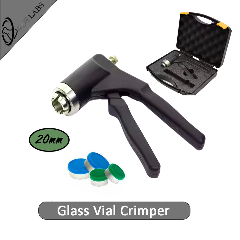 Headspace Vial Crimper 20mm and 13mm Capper/de-capper all in one