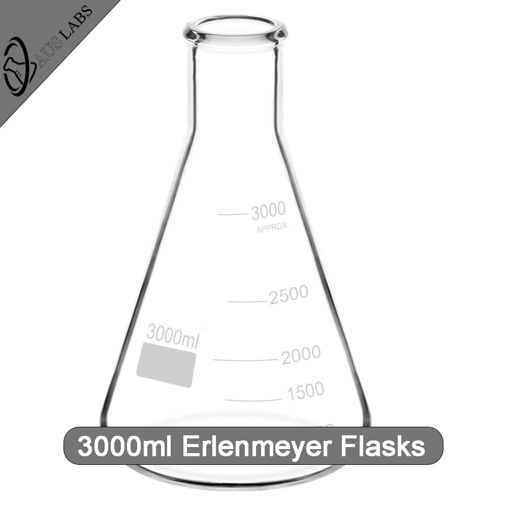 Erlenmeyer Conical Laboratory Flask 250mL - 3000mL