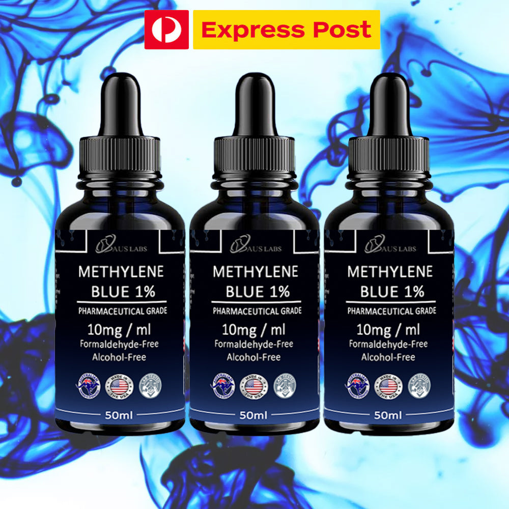 PREMIUM USP Methylene Blue 1% Solution - STARTER KITS READY