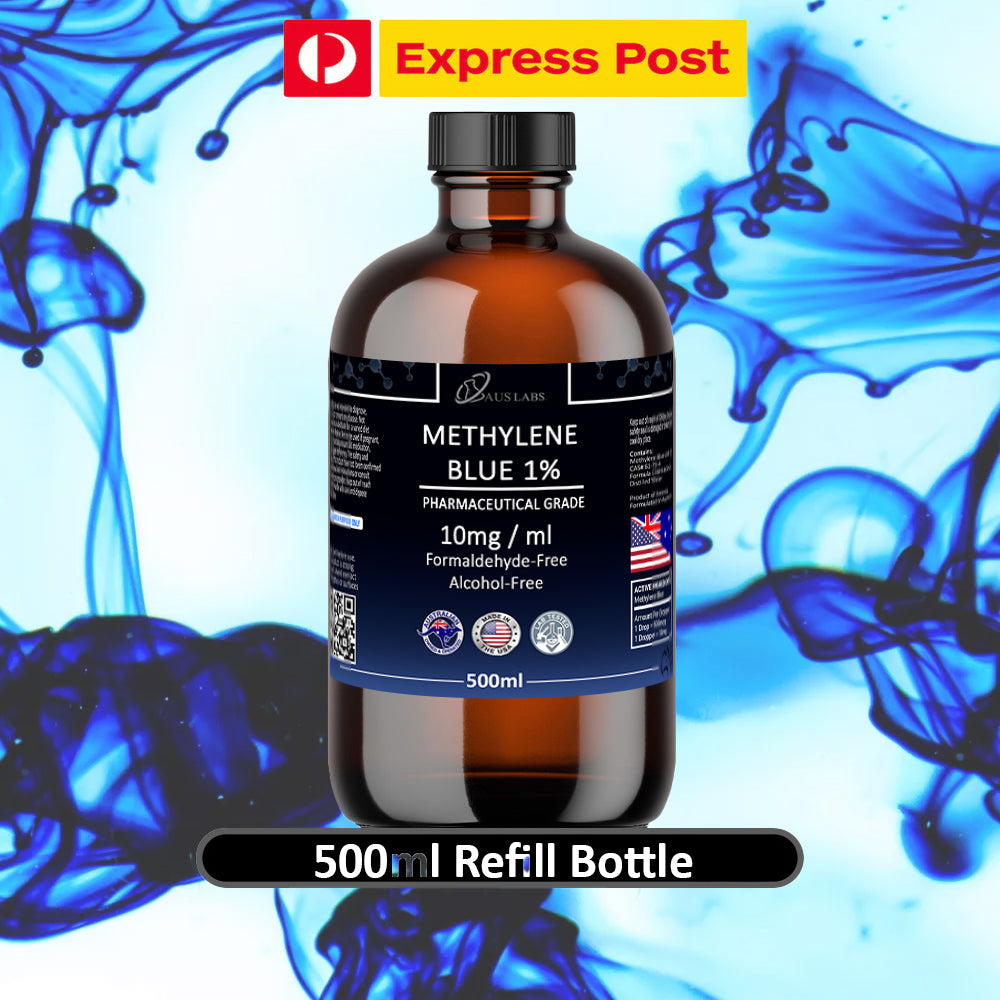 PREMIUM USP Methylene Blue 1% Solution - STARTER KITS READY