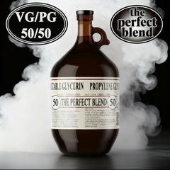 Pre-Mix VG/PG Combinations Glass Bottling