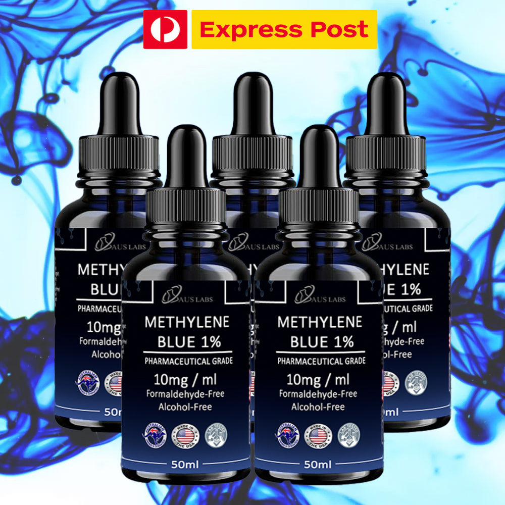 PREMIUM USP Methylene Blue 1% Solution - STARTER KITS READY