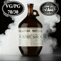 Pre-Mix VG/PG Combinations Glass Bottling