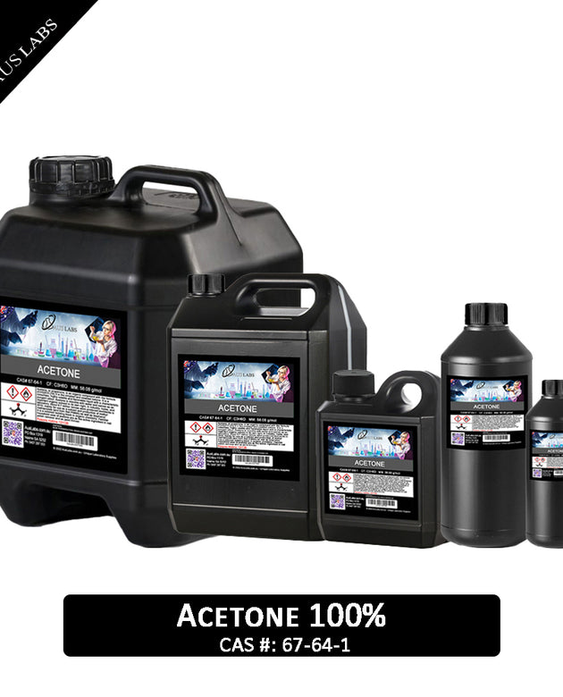 ACETONE (propanone) 100% Pure CAS 67-64-1