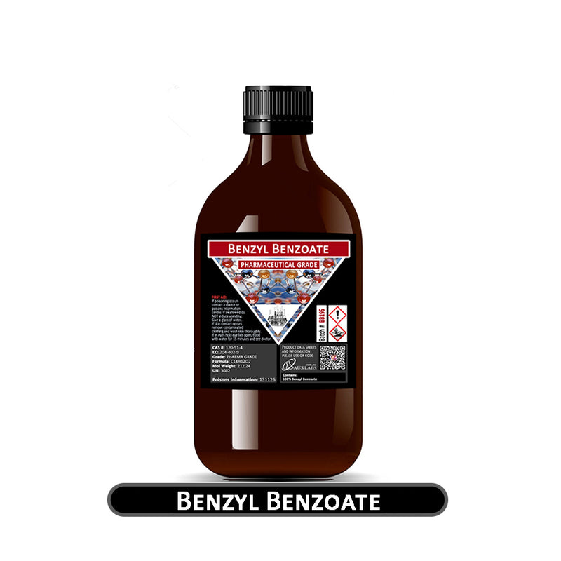 SELECT Benzyl Benzoate 100% BP Pure Pharmaceutical Grade