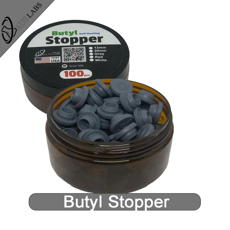 Butyl Rubber Stopper 20mm Pk100pcs