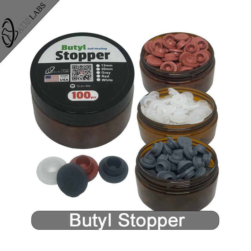 Butyl Rubber Stopper 20mm Pk100pcs