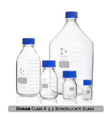 Duran Schott and Labco Glass Reagent Bottles 50ml - 5000ml