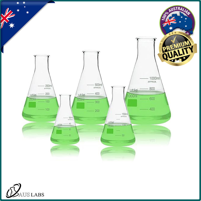 Erlenmeyer Conical Laboratory Flask 250mL/2000mL
