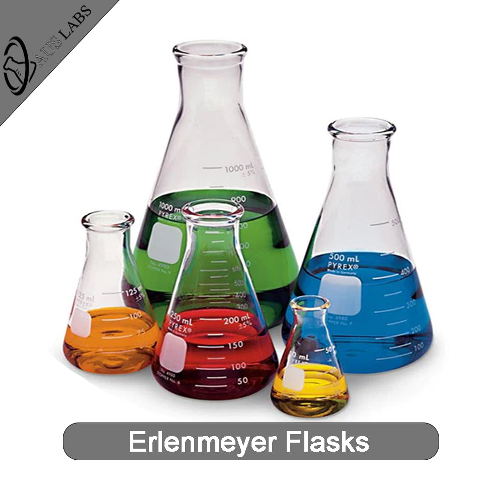 Erlenmeyer Conical Laboratory Flask 250mL - 3000mL
