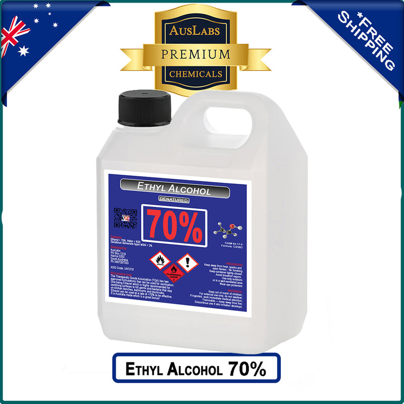 70% Ethyl Alcohol, VIRUS KILLER, Ethanol Denatured PREMIUM PRODUCT