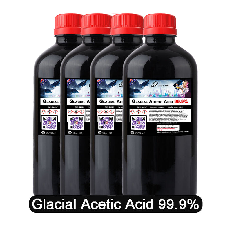 Glacial Acetic Acid 99.9% (ethanoic acid, AcOH) CAS