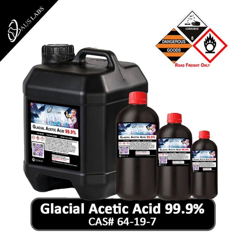 Glacial Acetic Acid 99.9% (ethanoic acid, AcOH) CAS