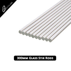 Borosilicate Glass Stirring Rods 300mm
