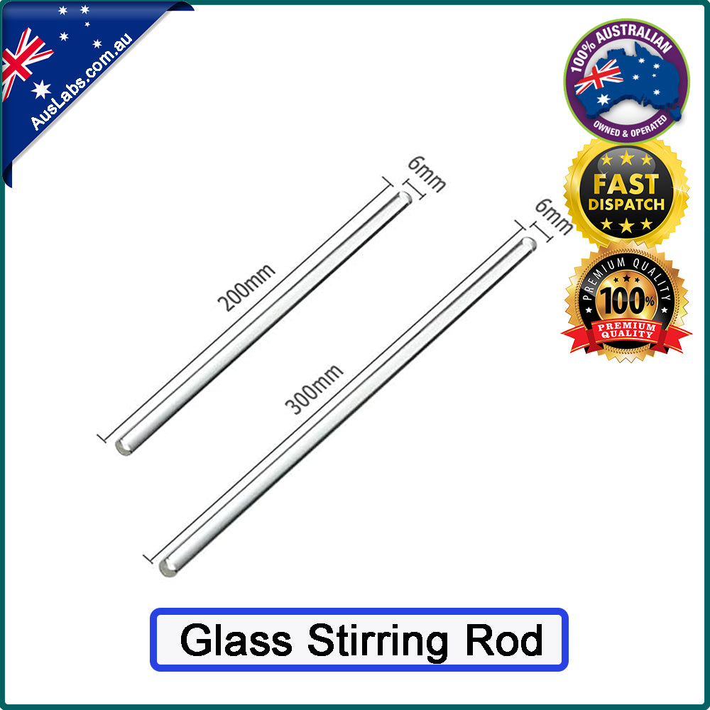 Borosilicate Glass stirring rod 20cm and 30cm option – AusLabs