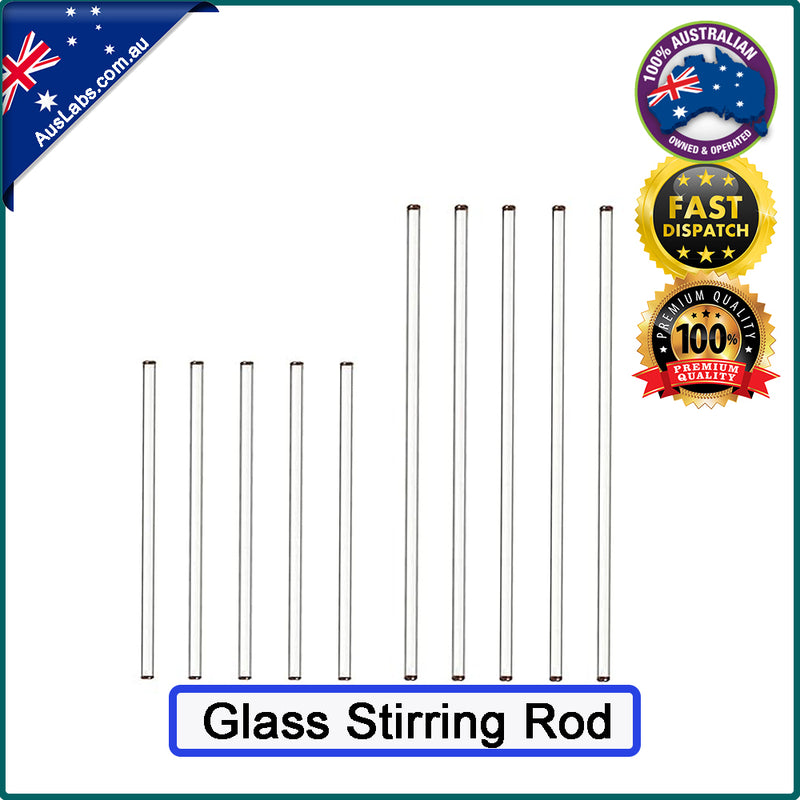 Glass stirring rod 20cm and 30cm option