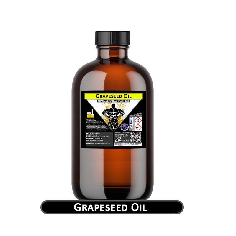 Grapeseed Oil 100% PURE BP Food Grade & Pharmaceutical Grade