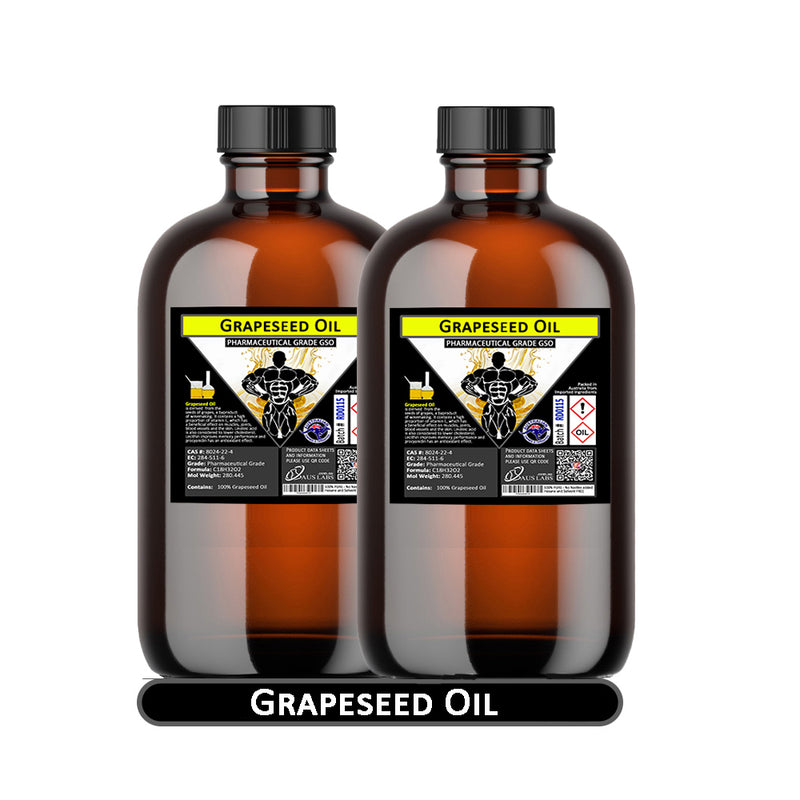 Grapeseed Oil 100% PURE BP Food Grade & Pharmaceutical Grade