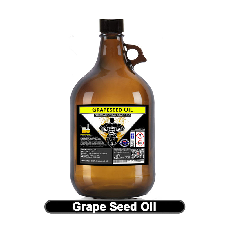 Grapeseed Oil 100% PURE BP Food Grade & Pharmaceutical Grade