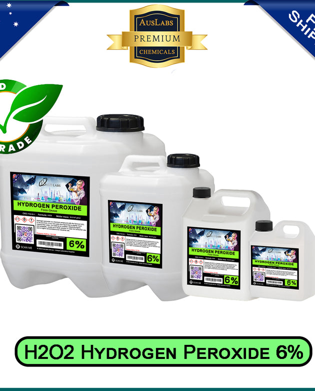 Hydrogen Peroxide 6% H2O2 All Purpose Food Grade