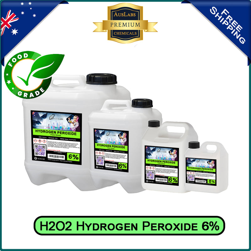 Hydrogen Peroxide 6% H2O2 All Purpose Food Grade