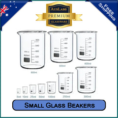 Beakers LOW FORM BOROSILICATE 5ml - 5000ml