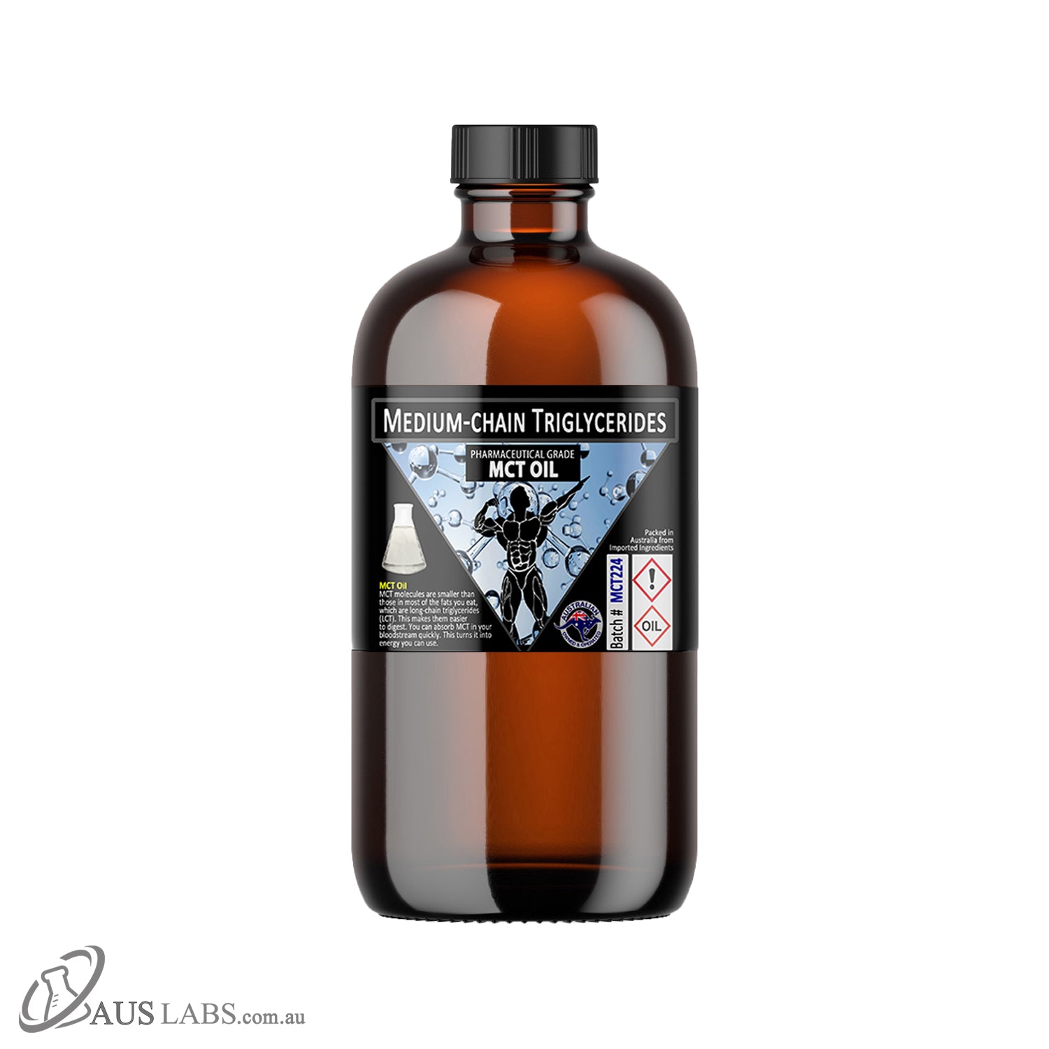 MCT OIL  / Medium Chain Triglycerides 100% PURE FOOD GRADE