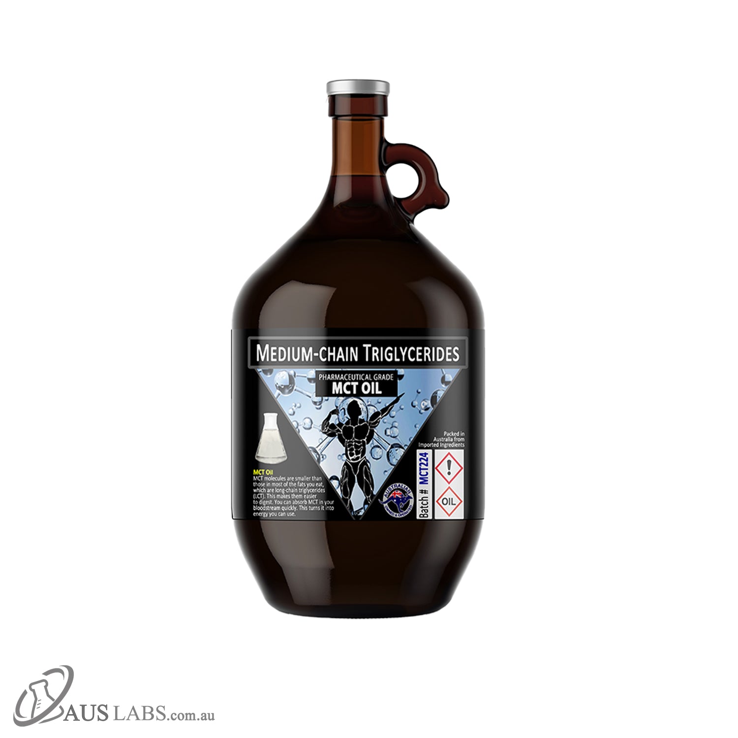 MCT OIL  / Medium Chain Triglycerides 100% PURE FOOD GRADE