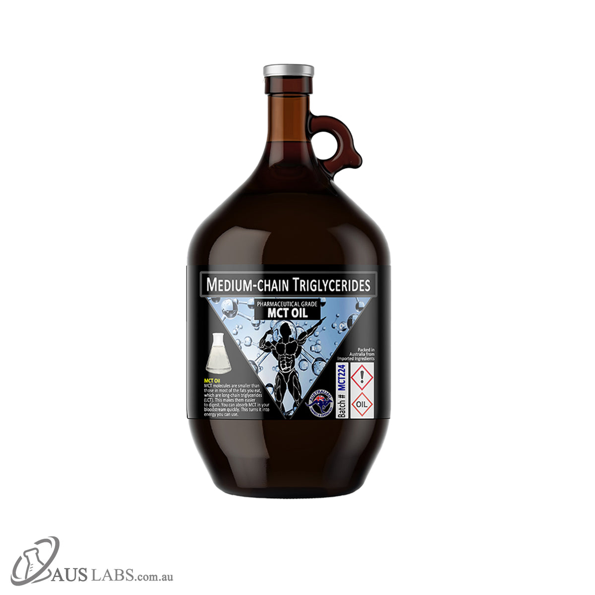 MCT OIL  / Medium Chain Triglycerides 100% PHARMACEUTICAL & FOOD GRADE