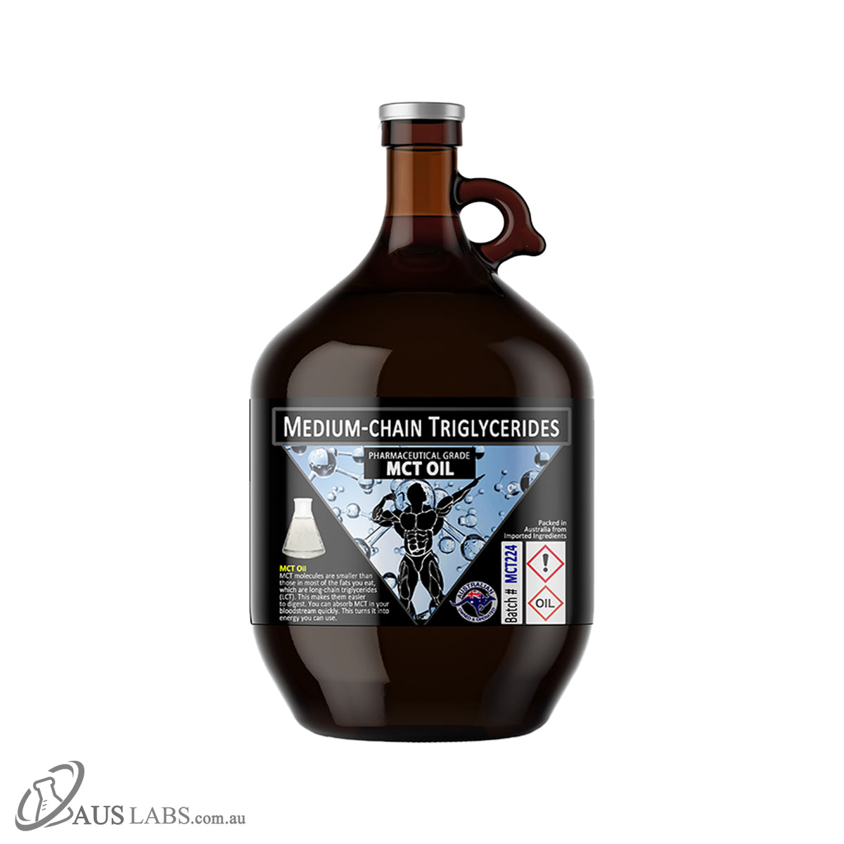 MCT OIL  / Medium Chain Triglycerides 100% PHARMACEUTICAL & FOOD GRADE