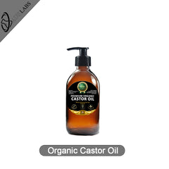 The Best Organic Castor Oil | 100% PURE and Certified | Amber Glass Bottled | Cold Pressed | Hexane Free
