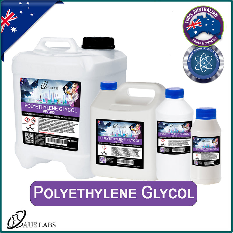 Polyethylene Glycol PEG 400 PEG400 99.9% Liquid Pharmaceutical Grade