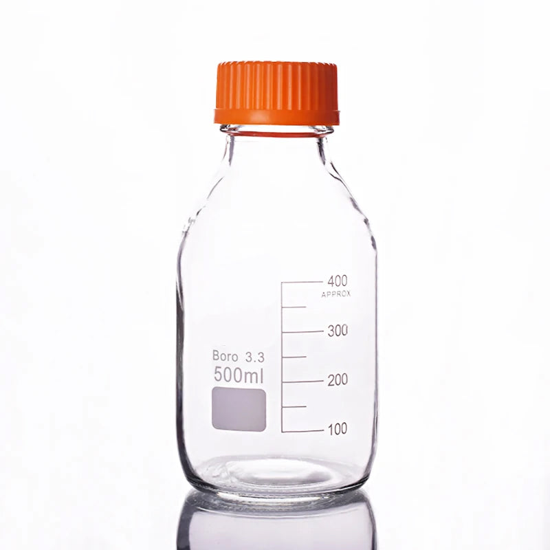 GL45 Polypropylene Screw Cap with Internal Molded Seal Ring for Reagent Bottles