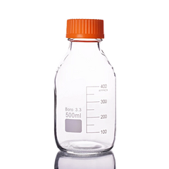 GL45 Polypropylene Screw Cap with Internal Molded Seal Ring for Reagent Bottles