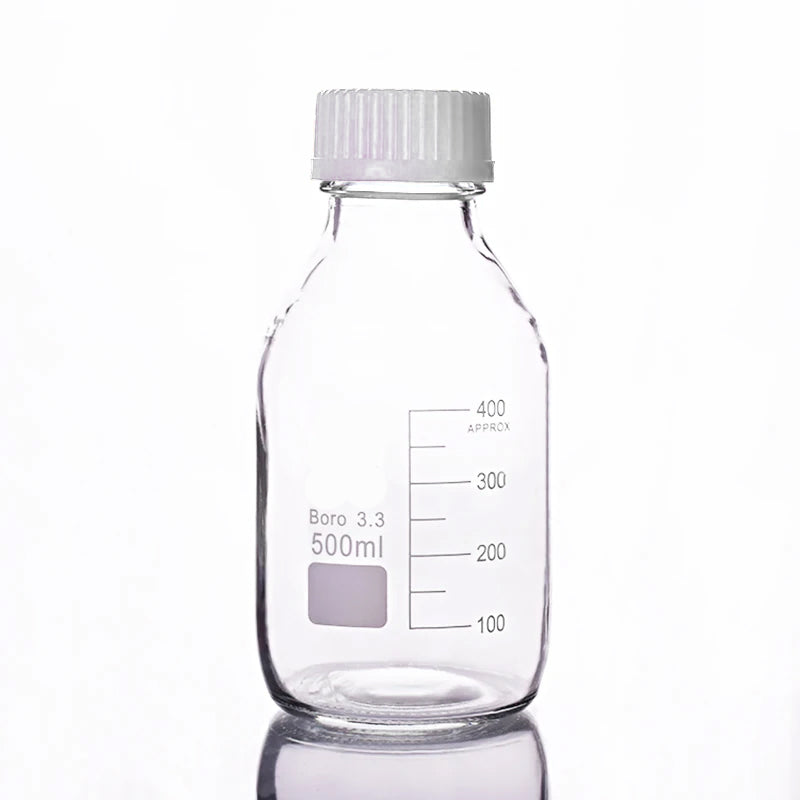 GL45 Polypropylene Screw Cap with Internal Molded Seal Ring for Reagent Bottles