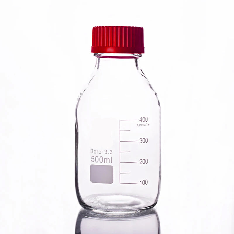 GL45 Polypropylene Screw Cap with Internal Molded Seal Ring for Reagent Bottles