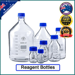 Duran Schott and Labco Glass Reagent Bottles 50ml - 5000ml