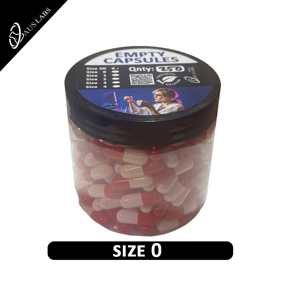 Empty Gelatin Capsules | sizes 0 | Multi Colour Choice