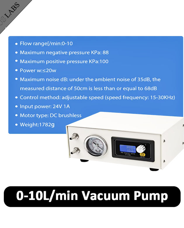 Oil-free Diaphragm Vacuum Pump 0-10L/min