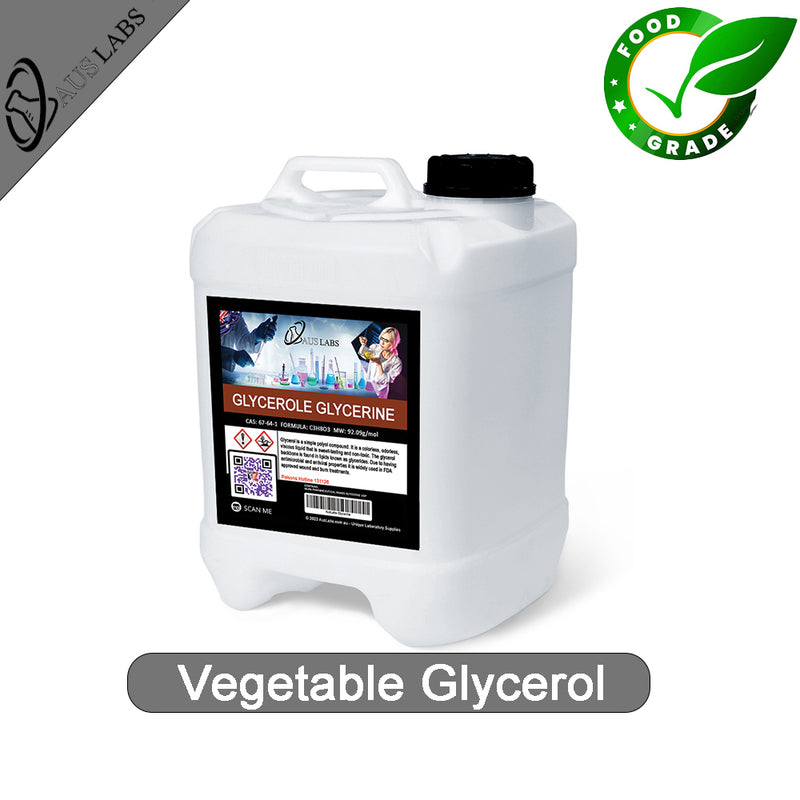 Vegetable Glycerin (Glycerol) USP 99.9% Premium Pharmaceutical & Food Grade