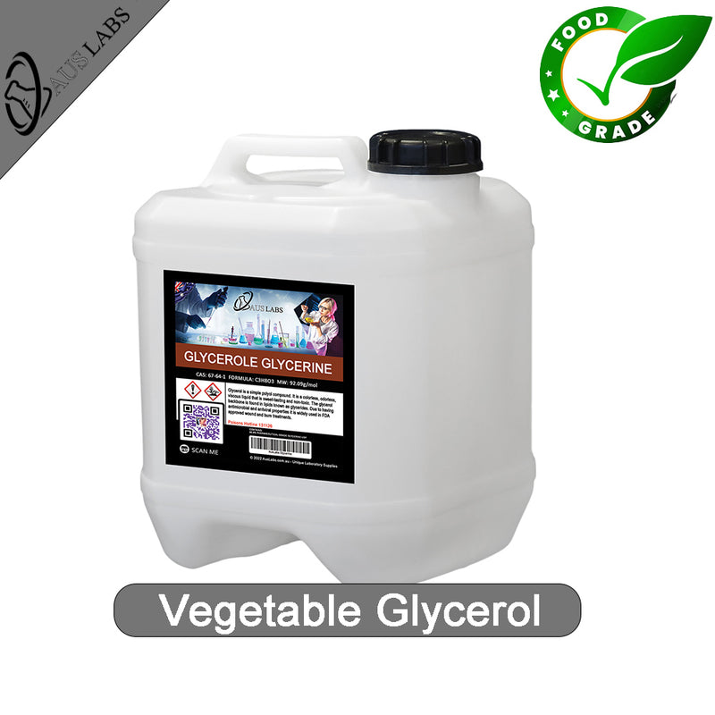 Vegetable Glycerin (Glycerol) USP 99.9% Premium Pharmaceutical & Food Grade